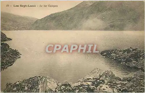 Cartes postales Les Sept Laux Le Lac Cotepen