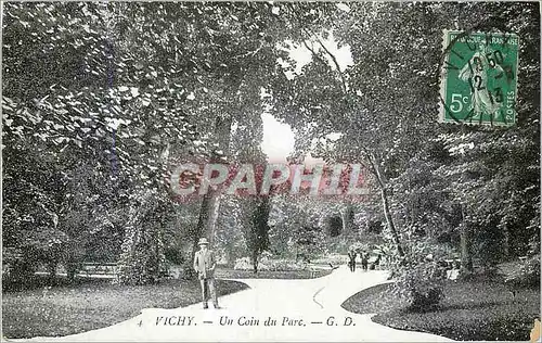 Cartes postales Vichy Un Coin du Parc