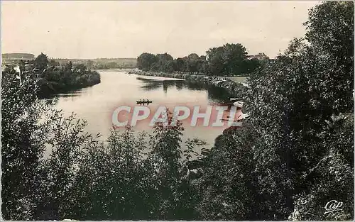 Moderne Karte Vichy L'Allier au Parc des Bourins