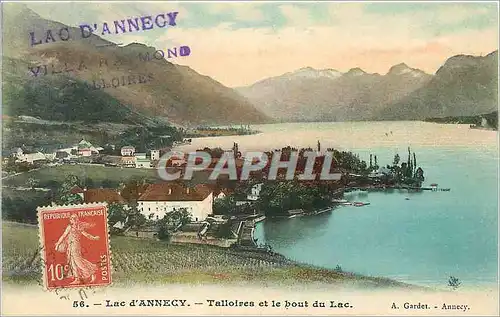 Cartes postales Lac d'Annecy Talloires et le bout du Lac