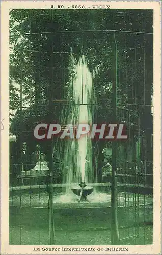 Cartes postales Vichy La Source intermittente de Bellerive