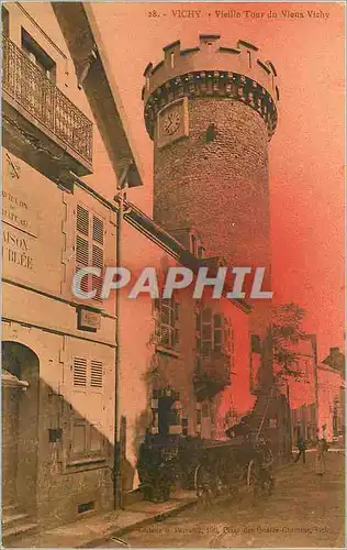 Cartes postales Vichy Vieille Tour du Vieux Vichy