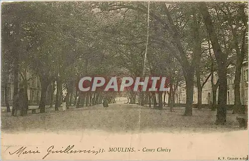 Cartes postales Moulins Cours Choisy