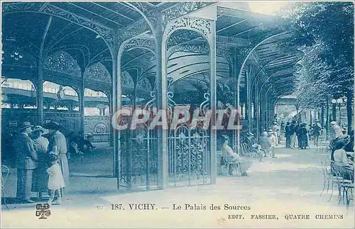 Cartes postales Vichy Le Palais des Sources