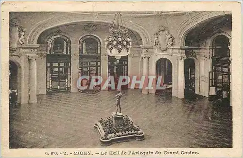 Cartes postales Vichy Le Hall de l'Arlequin du Grand Casino