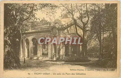 Cartes postales Vichy Allier Un coin du Parc des Celestins