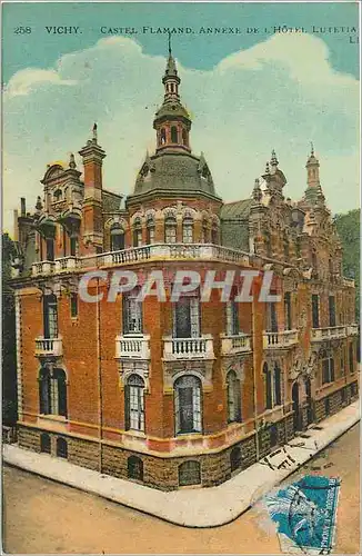 Cartes postales Vichy Castel Flamand Annexe de l'Hotel Lutetia