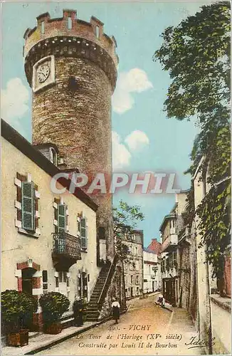 Cartes postales Vichy La Tour de l'Horloge