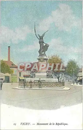 Ansichtskarte AK Vichy Monument de la Republique