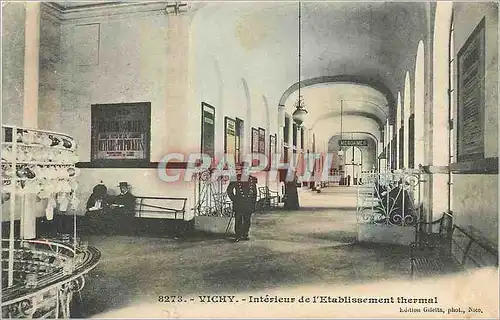 Cartes postales Vichy Interieur de l'Etablissement Thermal