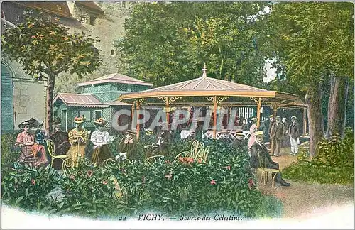 Cartes postales Vichy Source des Celestins