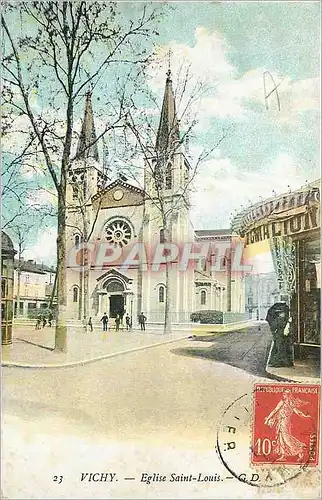 Cartes postales Vichy Eglise Saint Louis