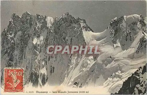 Cartes postales Chamonix Les Grands jorasses