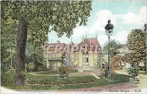 Cartes postales Vichy Pavillon Sevigne