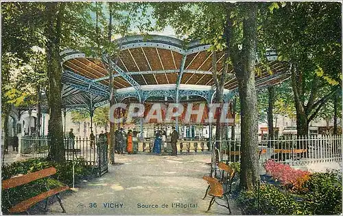 Cartes postales Vichy Source de l'Hopital