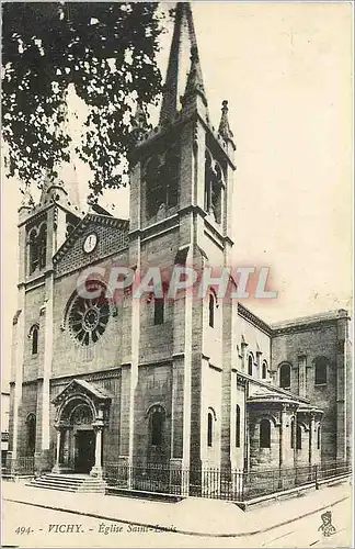 Cartes postales Vichy Eglise Saint Louis