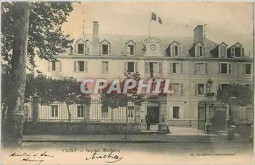 Cartes postales Vichy Hopital Militaire Militaria