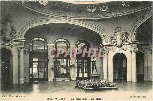 Cartes postales Vichy Le Casino Le Hall