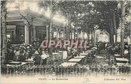 Cartes postales Vichy la Restauration