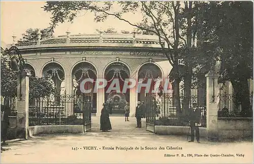 Cartes postales Vichy Entree Principale de la Source des Celestins