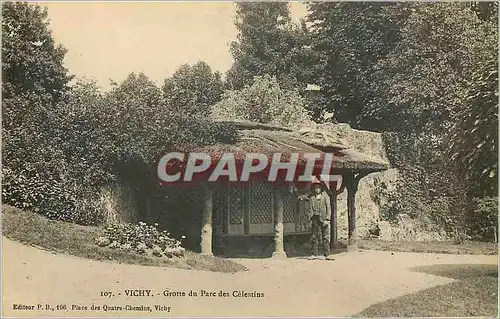 Cartes postales Vichy Grotte du Parc des Celestins