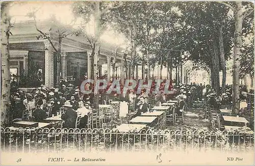 Cartes postales Vichy La Restauration