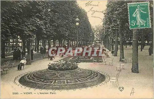 Cartes postales Vichy L'Ancien Parc