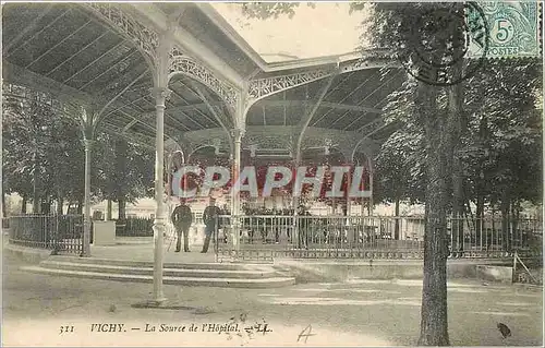 Cartes postales Vichy La Source de l'Hopital