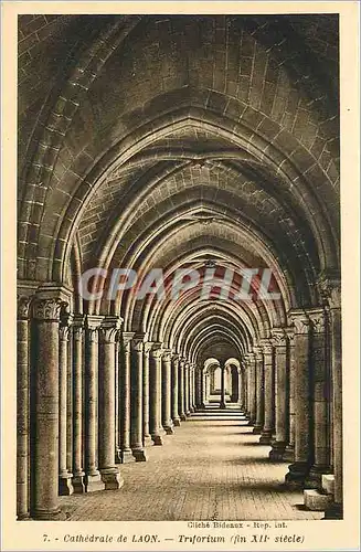 Ansichtskarte AK Cathedrale de Laon Triforium