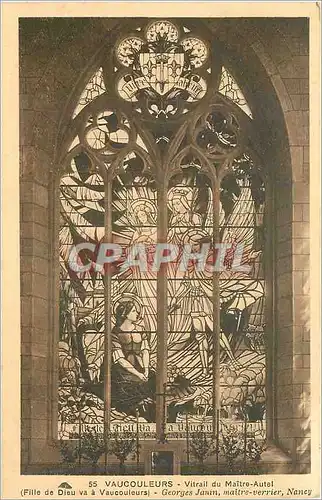 Cartes postales Vaucouleurs Vitrail du Maitre Autel