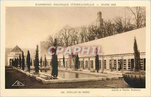 Cartes postales Paris Pavillon du Maroc  Exposition coloniale internationale 1931