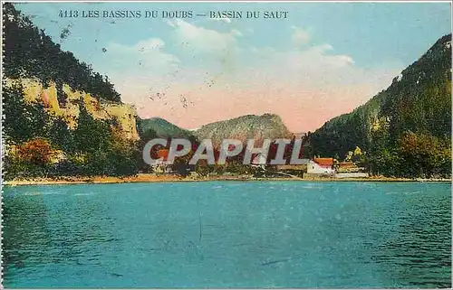 Ansichtskarte AK Les Bassins du Doubs Bassin du Saut