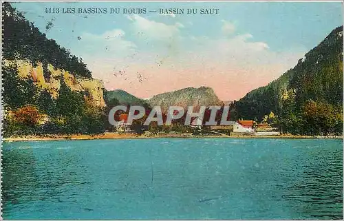 Cartes postales Les Bassins du Doubs Bassin du Saut