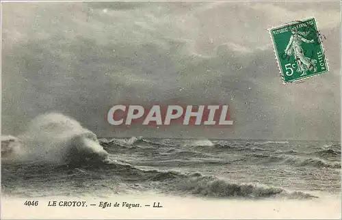 Cartes postales Le Crotoy Effet de Vagues