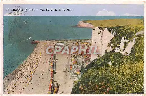 Ansichtskarte AK Le Treport S Inf Vue Generale de la Plage