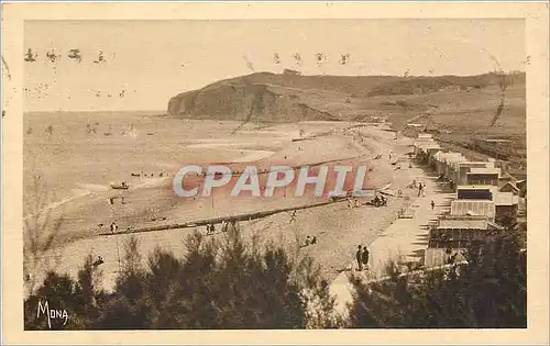 Ansichtskarte AK Quiberville sur Mer Seine Inf La Plage