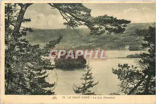 Cartes postales Le Mont Dore Le Lac Chambon