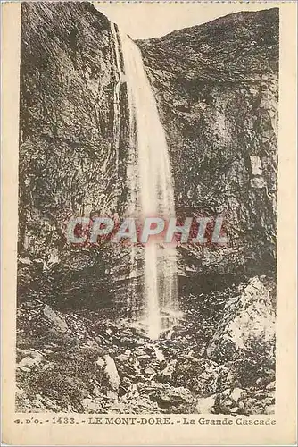 Cartes postales Le Mont Dore La Grande Cascade