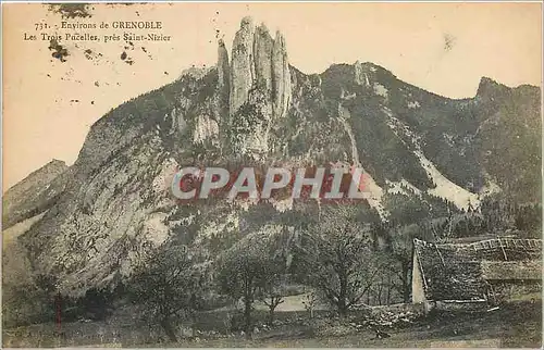 Ansichtskarte AK Environs de Grenoble Les Trois Pucelles pres Saint Nizier