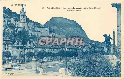 Cartes postales Grenoble Les Quais la Vedette et le Saint Eynard