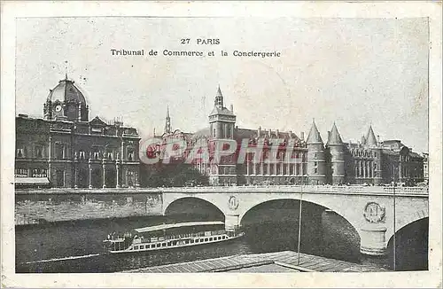 Cartes postales Paris Tribunal de Commerce et la Conciergerie