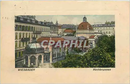 Cartes postales Wiesbaden Kochbrunnen