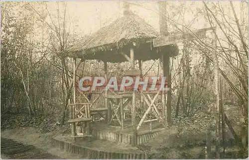 CARTE PHOTO Poste de commandement Militaria