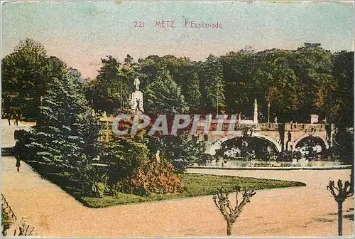 Cartes postales Metz l'Esplanade