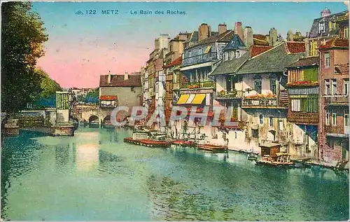 Cartes postales Metz Le Bain des Roches