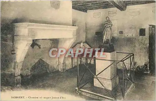 Cartes postales Domremy Chambre ou naquet Jeanne d'Arc
