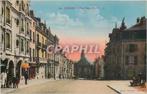 Cartes postales Verdun Rue Saint Pierre