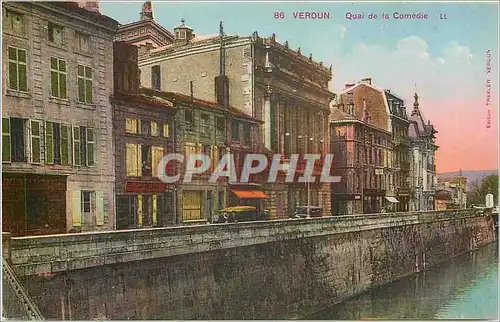 Cartes postales Verdun Quai de la Comedie