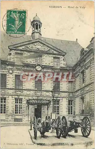 Cartes postales Verdun Hotel de Ville