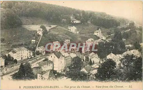 Ansichtskarte AK Plombieres les Bains Vue prise du Chonot